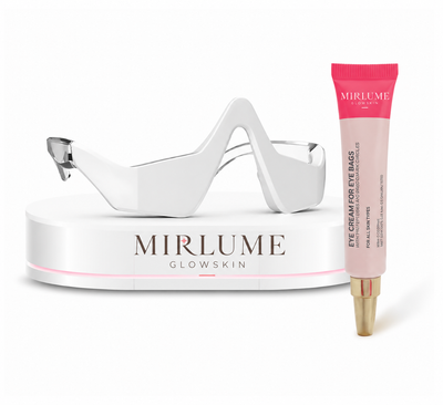 RevitalEyes® 2 en 1: terapia de luz roja + EMS para eliminar las bolsas de los ojos.