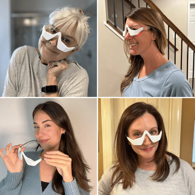 RevitalEyes® 2 en 1: terapia de luz roja + EMS para eliminar las bolsas de los ojos.